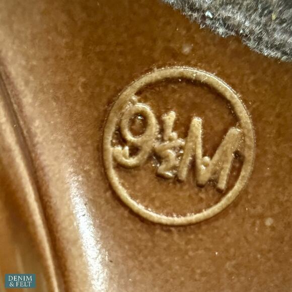 Aubrey Lynn Tan Woven Slide Sandals Rhinestone Straps Boho Luxe Resort 9.5 - Picture 10 of 10